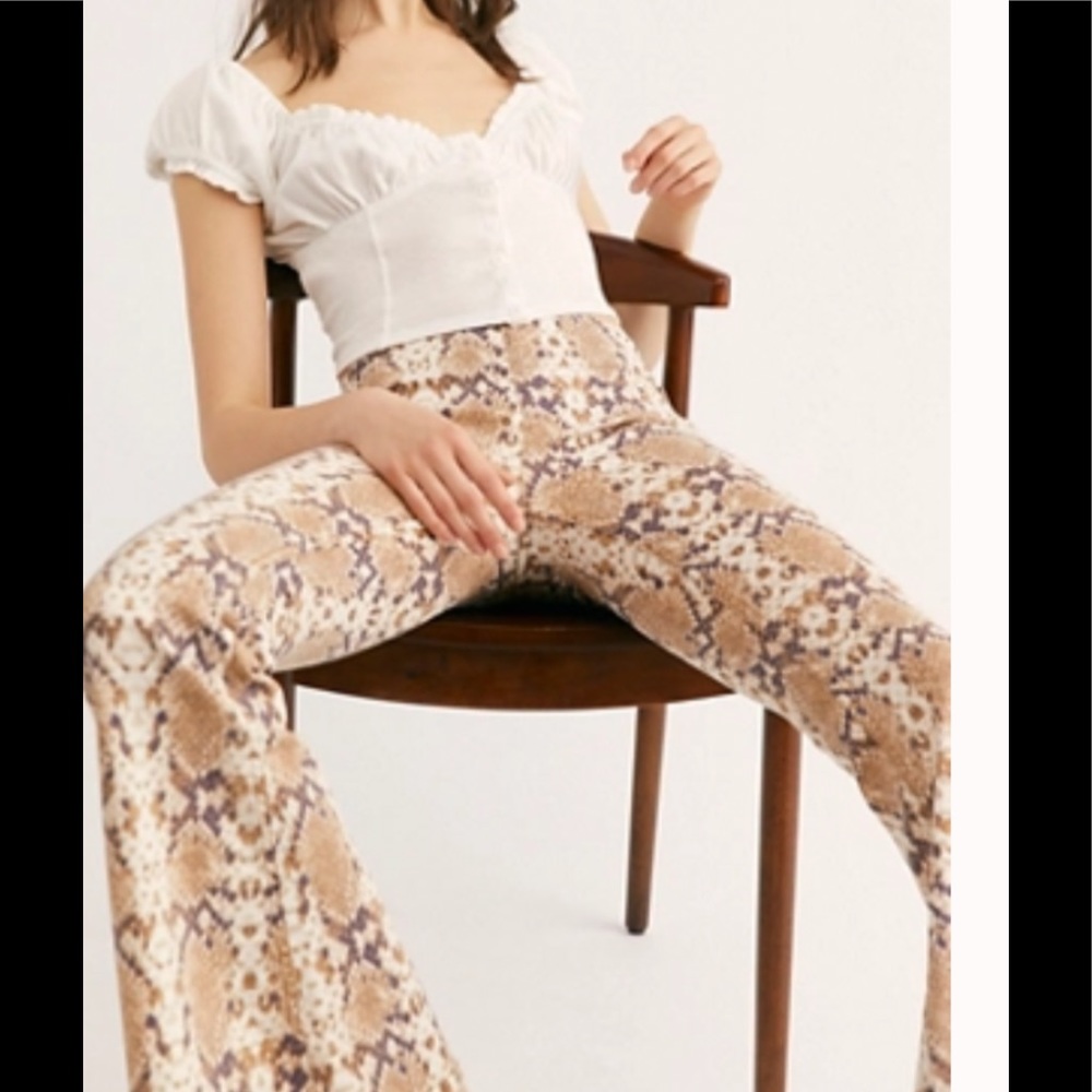 Free people flare pants